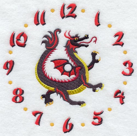 Korean Dragon Clock