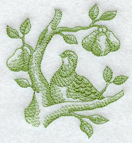 First Day of Christmas (Toile)