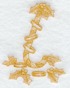 Fifth Day of Christmas (Toile)