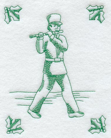 Eleventh Day of Christmas (Toile)