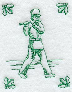 Eleventh Day of Christmas (Toile)