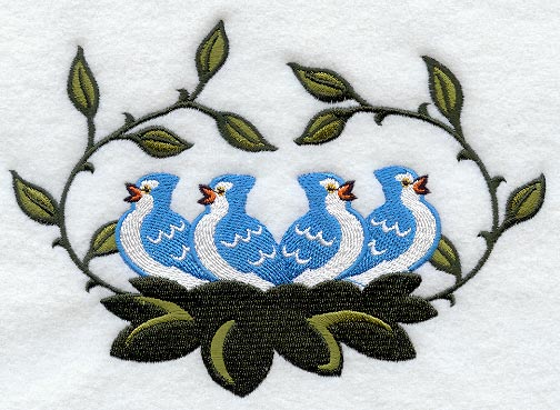 Ornate 4th Day of Christmas