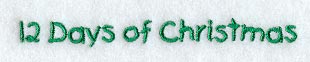 Child's 12 Days of Christmas Text