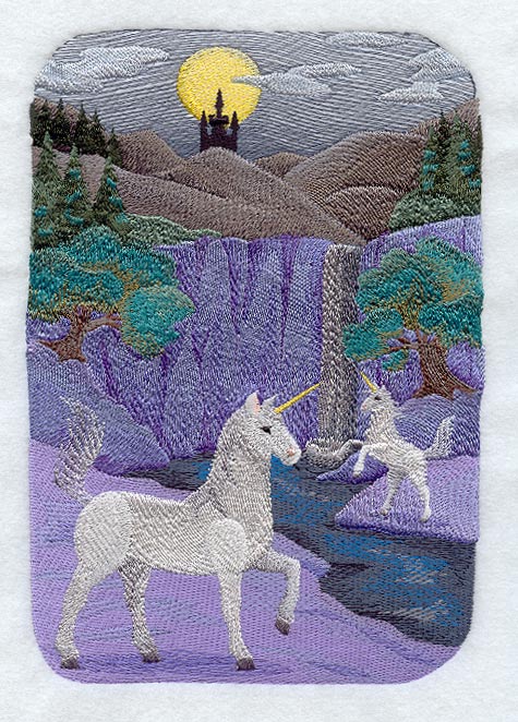 Unicorns & Waterfall