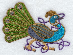 Celtic Peacock