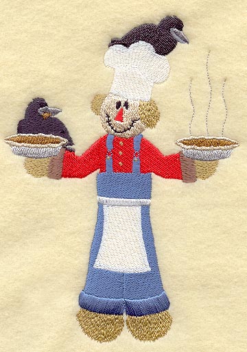 Scarecrow Baking Pies