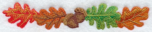 Oak Leaf Border