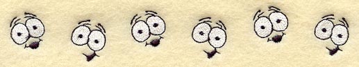 Ghost Eyes Border