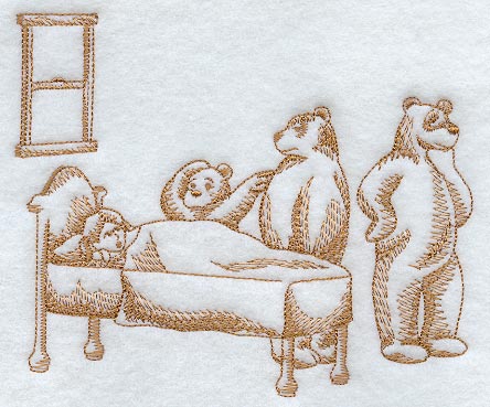 Goldilocks Scene 3 (Toile)