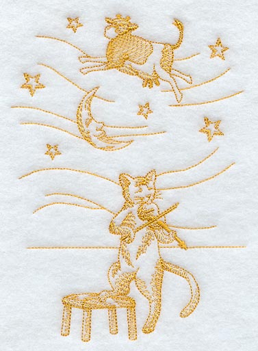 Hey Diddle Diddle Scene 1 (Toile)