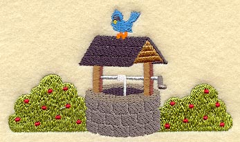 Jack and Jill (Wishing Well) Pocket Topper