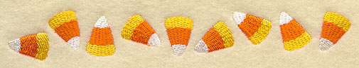 Candy Corn Border
