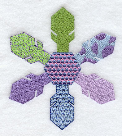 Patchwork Snowflake