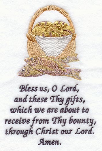 Catholic Before Meal Blessing