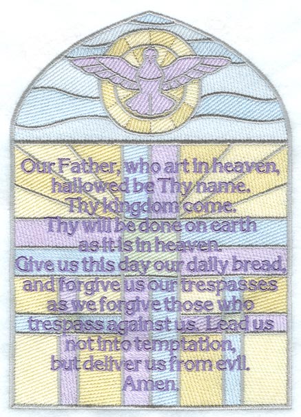 Our Father Stained Glass I