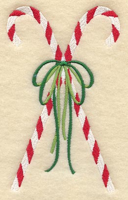Crossed Candy Canes