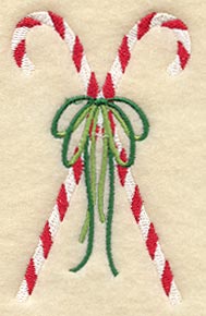 Crossed Candy Canes