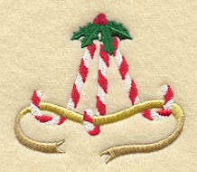 Candy Cane Pocket Topper