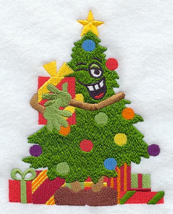 No Peeking Christmas Tree