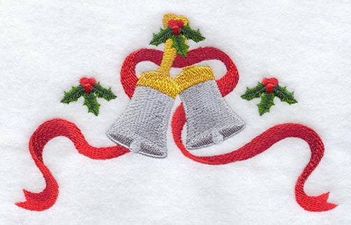 Silver Bells Pocket Topper