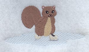 Skating Squirrel