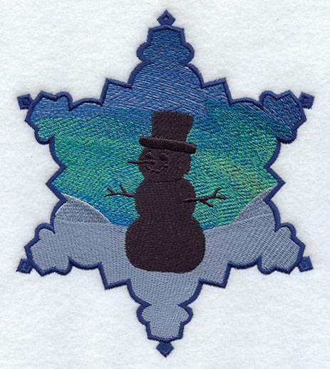 Snowman Snowflake