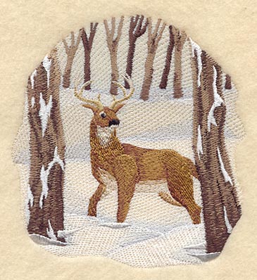 Winter Deer
