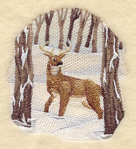 Winter Deer