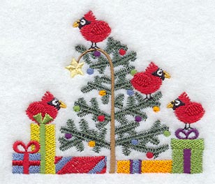 Christmas Cardinals