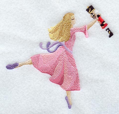 Clara Dancing with Nutcracker Doll