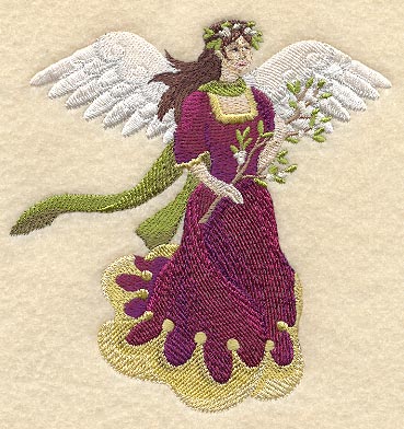 Mistletoe Angel