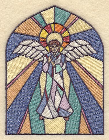 Angel Stained Glass