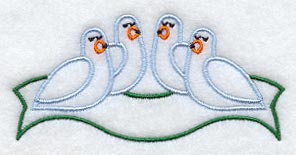 Stick Figure 4th Day of Christmas