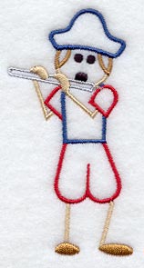 Stick Figure 11th Day of Christmas