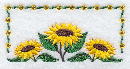 Sunflower Trio