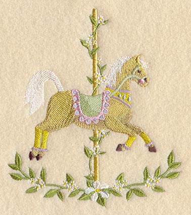 Carousel Horse - Spring