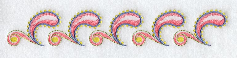 Lacy Paisley Border