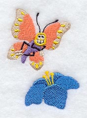 Butterfly and Flower