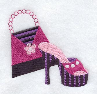 Purse and Shoe (Crystals)