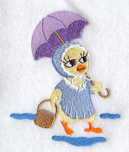 Chick and Umbrella