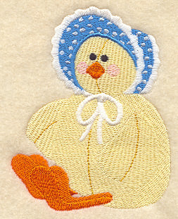 Chick in Bonnet