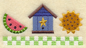 Checkered Country Pocket Topper