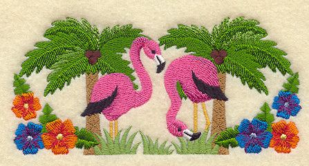 Flamingo Pair