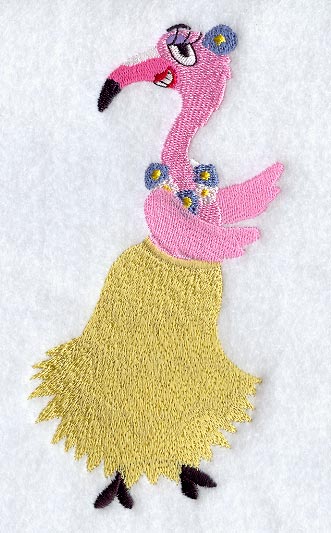 Hula Dancer Flamingo Flossie