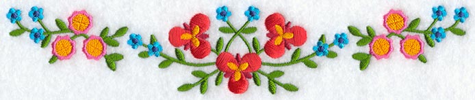 Hungarian Floral Spray