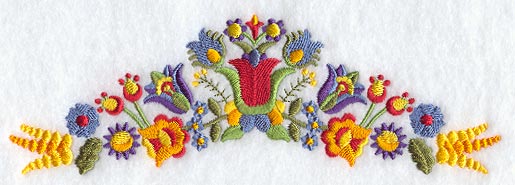 Hungarian Floral Spray