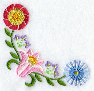 Hungarian Floral Corner