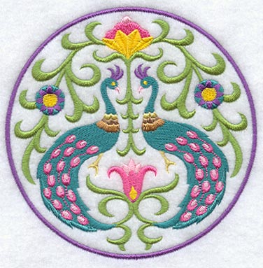 Polish Circle Peacock