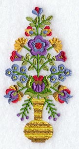 Hungarian Flowers in Vase