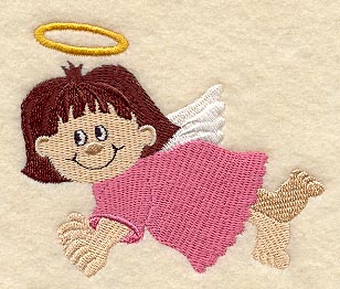 Girl Angel - Mirrored